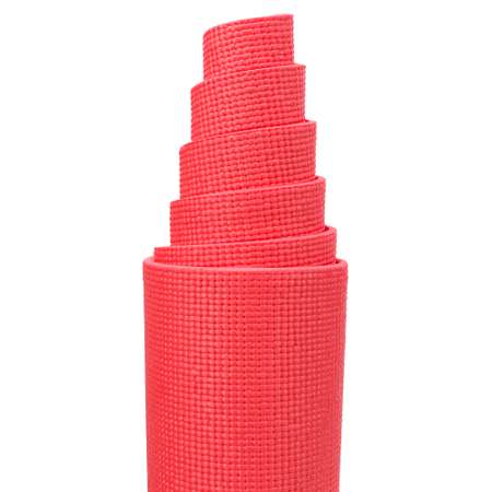 Коврик для йоги SXRide YXMAT041 красный ПВХ 173х61х0.6 см