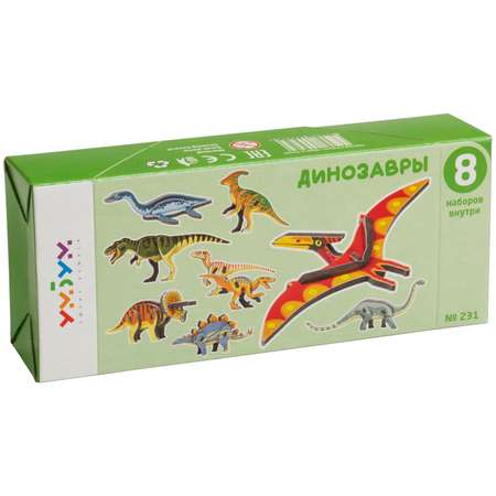 Набор сборных игрушек Умная бумага Динозавры 231