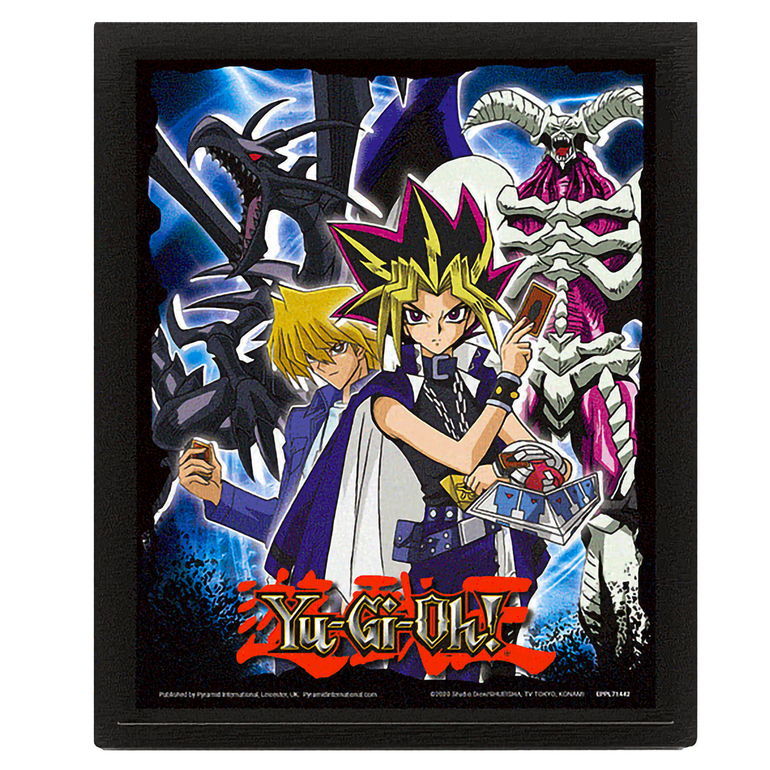 Постер Pyramid 3D Yu-Gi-Oh! Black Skull Dragon - фото 1