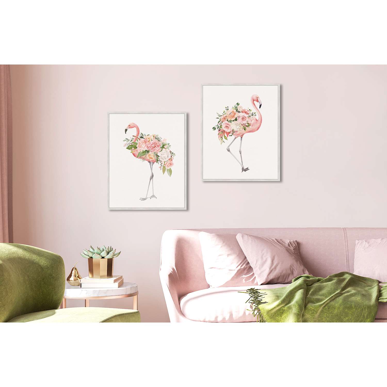 Картина Фламинго I 40х50 см Графис Птицы - фото 4