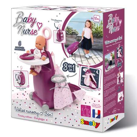 Набор Smoby Baby Nurse Кормление и купание 220346