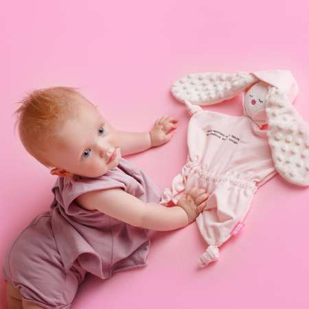 Игрушка комфортер Мякиши для новорожденных сплюша спорт зайка зефир для сна обнимашка