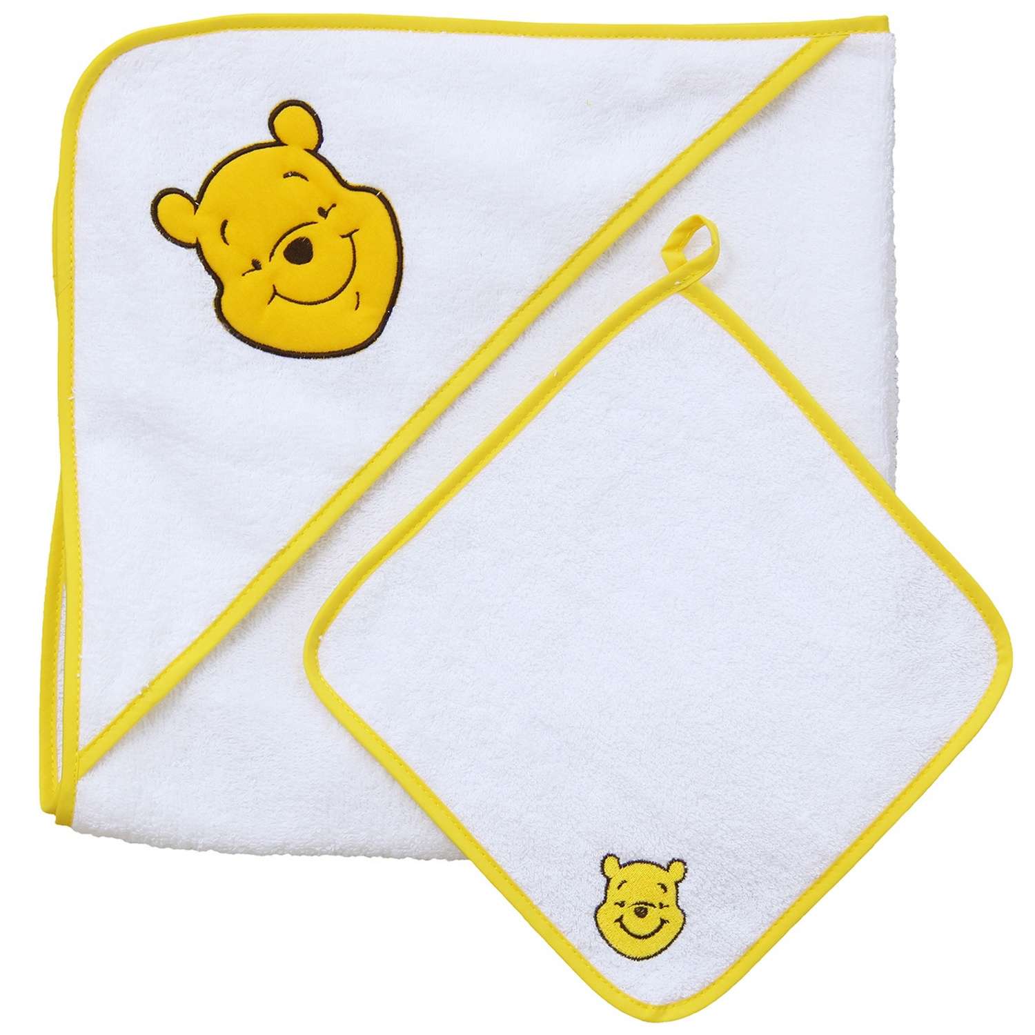 Комплект для купания Polini kids Disney baby Медвежонок Винни Чудесный День 2предмета Желтый - фото 1