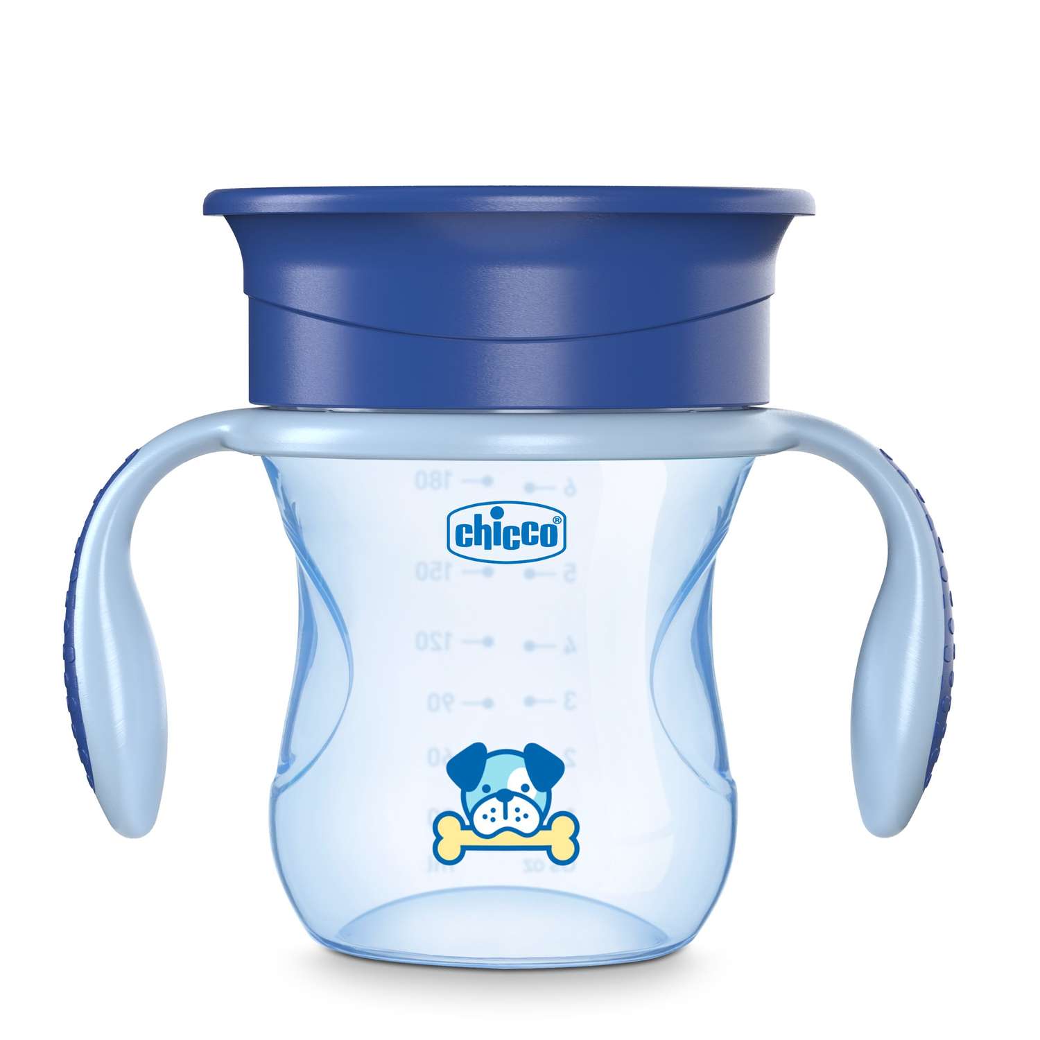 Поильник Chicco Perfect Cup для детей от 1 года голубой - фото 1
