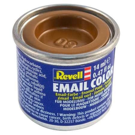 Краска Revell коричневая РАЛ 8003 глянцевая