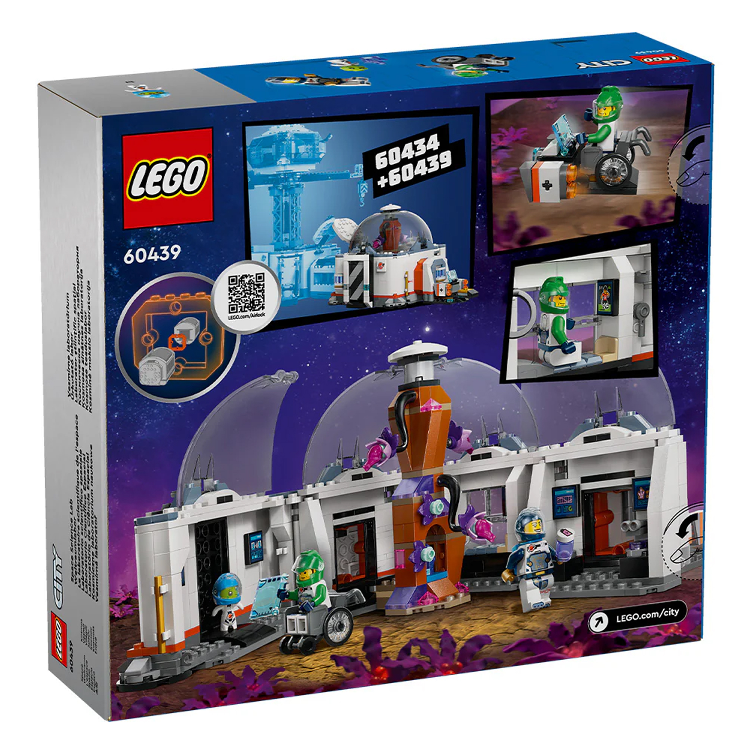 Конструктор LEGO City Космическая лаборатория блочный - фото 4