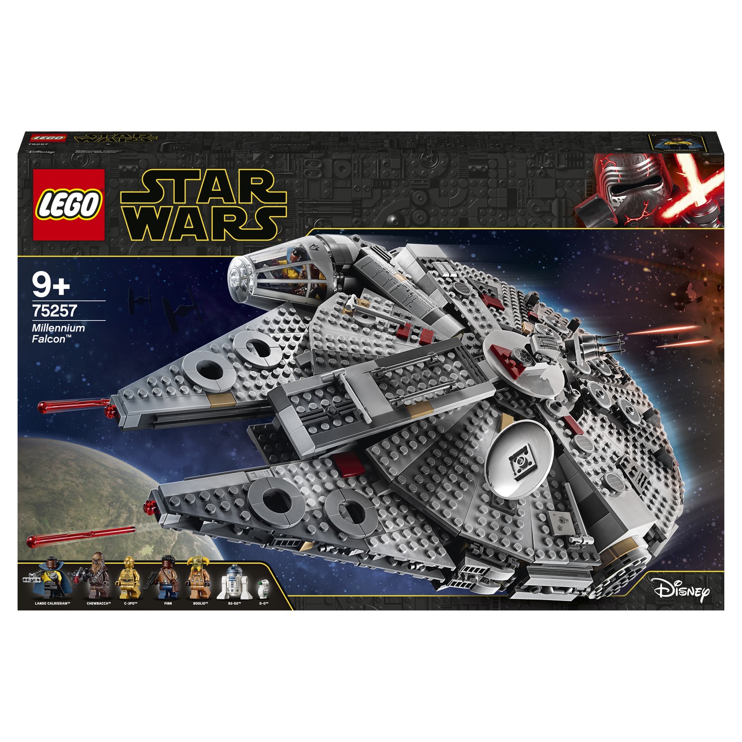 Конструктор LEGO Star Wars Episode IX Сокол Тысячелетия 75257 купить по  цене 8999 ₽ в интернет-магазине Детский мир