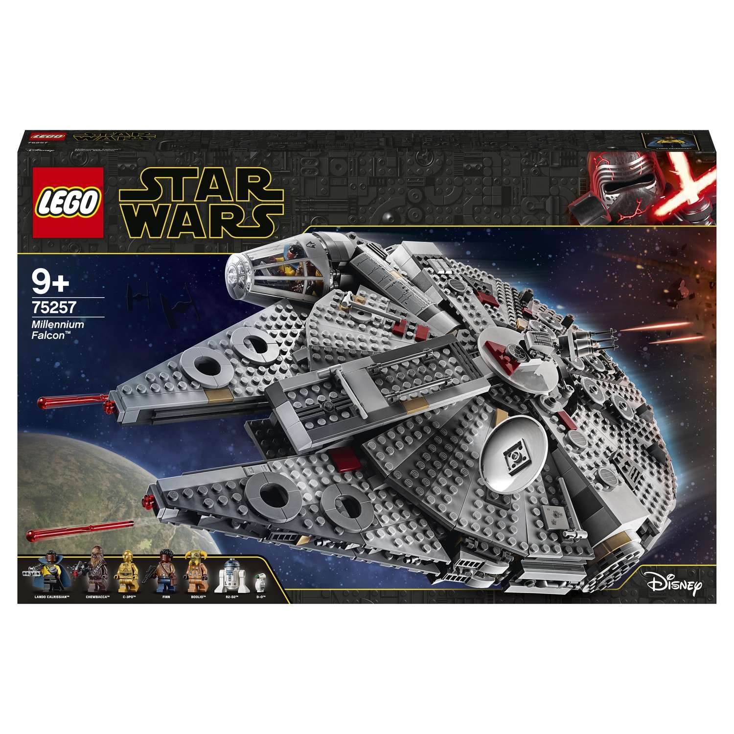 Конструктор LEGO Star Wars Episode IX Сокол Тысячелетия 75257 - фото 2