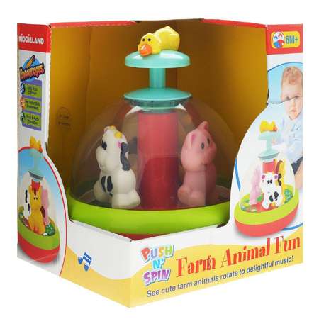Развивающая игрушка Kiddieland Юла с животными