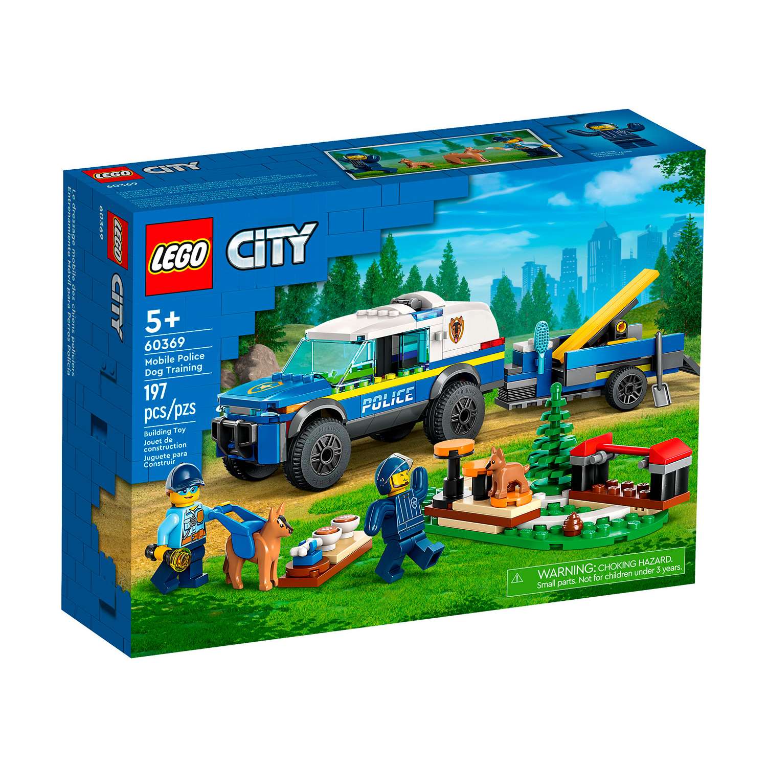 Конструктор детский LEGO City Дрессировка собак 60369 - фото 10