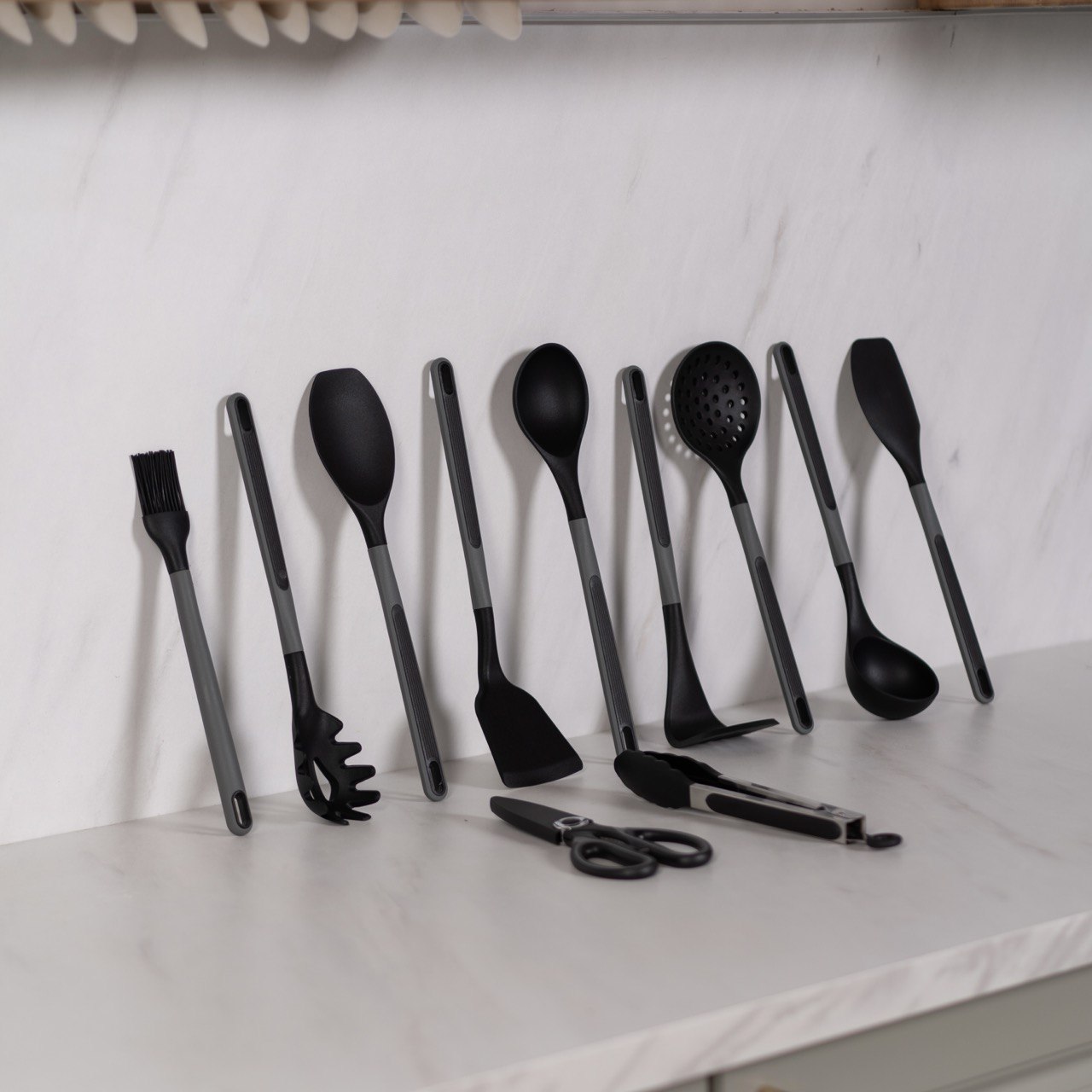 Набор кухонных принадлежностей HILZZ 13 предметов черный - фото 9