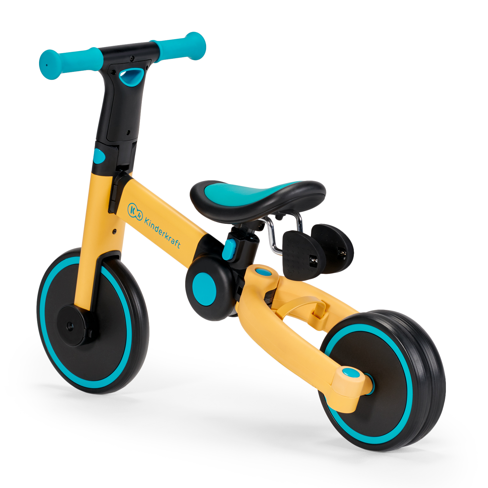 Беговел Kinderkraft 4Trike Primrose Yellow - фото 7