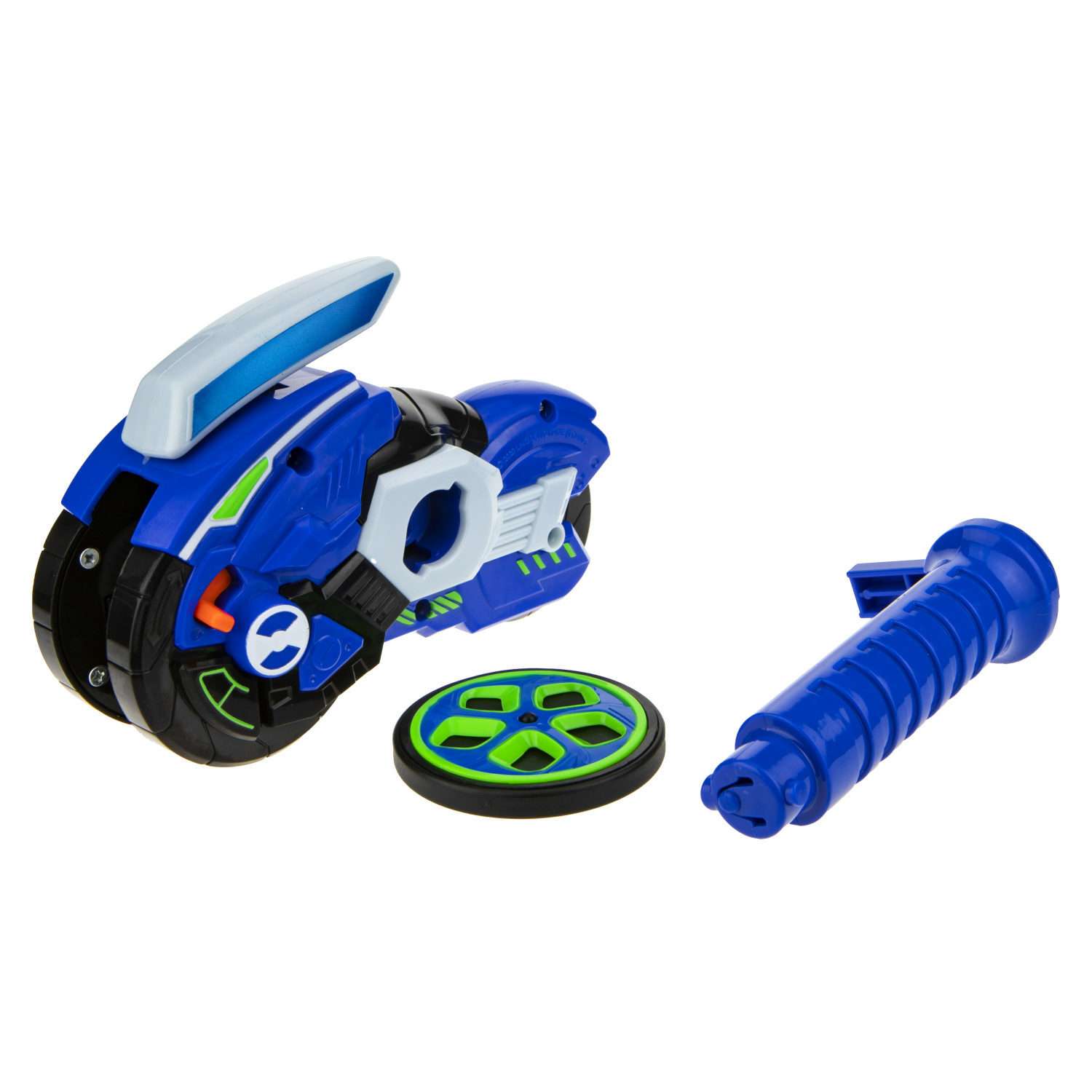 Игровой набор Hot Wheels Spin Racer Синяя Молния игрушечный мотоцикл с колесом-гироскопом Т19373 - фото 6