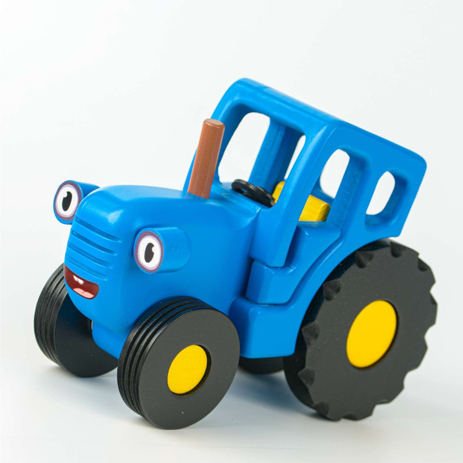 Игрушка Синий трактор с прицепом и животными - фото 7