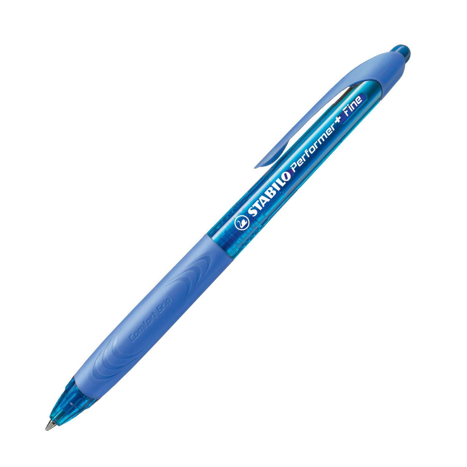 Ручка шариковая STABILO Performer+ автоматическая Синий 328/41-1B - фото 1