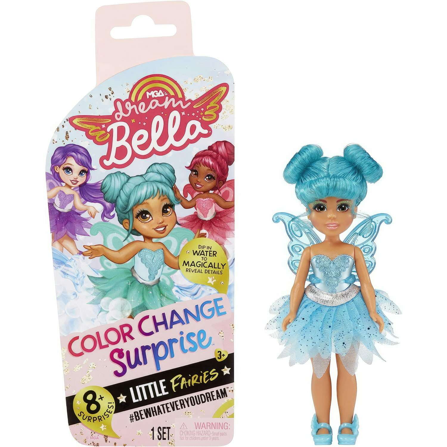 Кукла-сюрприз MGA Dream Ella меняющая цвет Bella 578765 - фото 1
