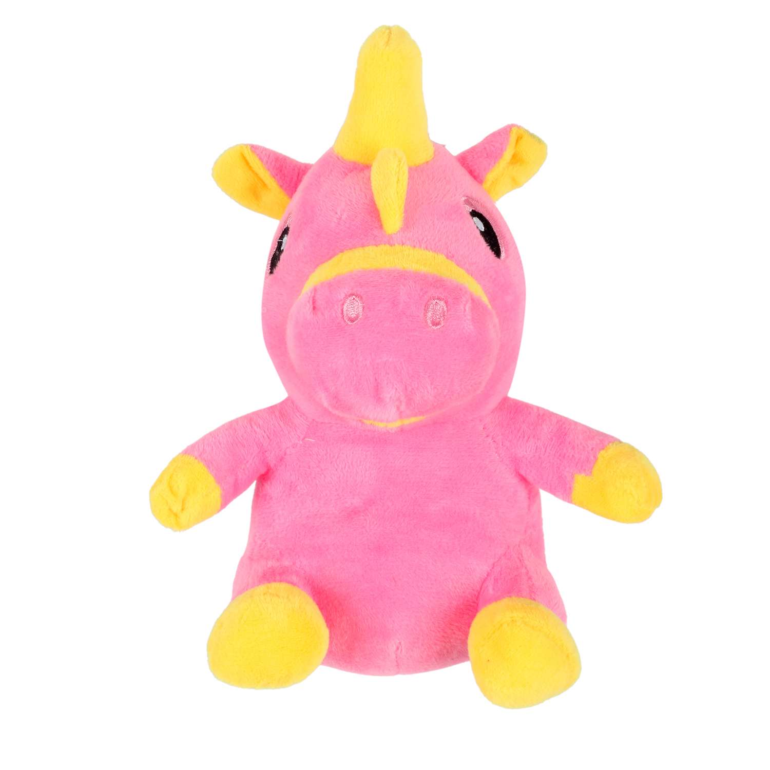 Рюкзак с игрушкой Little Mania розовый Дракоша с желтым - фото 4