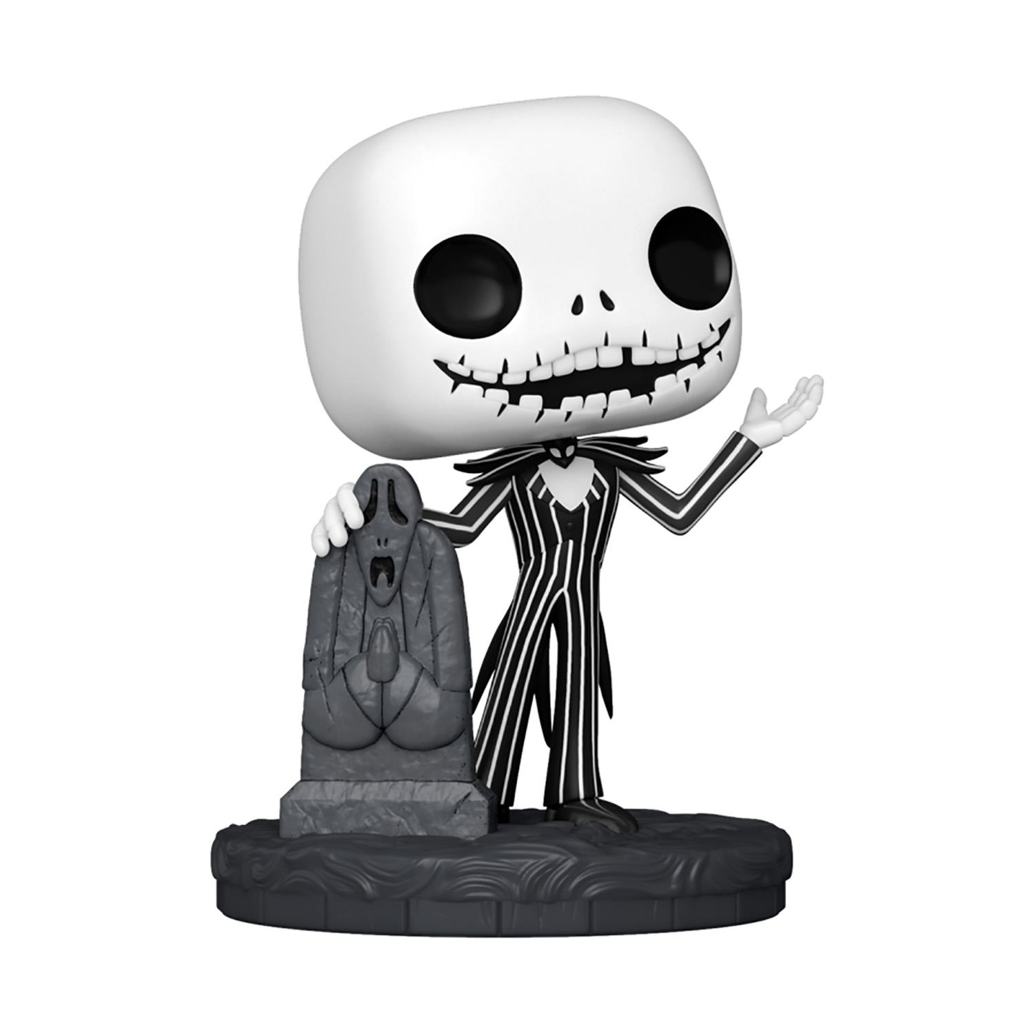 Фигурка Funko POP! Джек Скеллингтон Jack with Gravestone из мультфильма  Кошмар перед Рождеством купить по цене 3999 ₽ в интернет-магазине Детский  мир