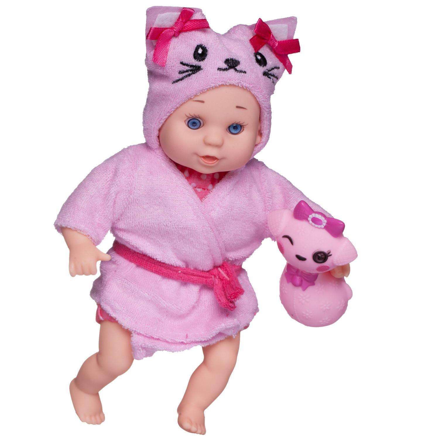 Кукла-пупс ABTOYS Baby Ardana 23см Кошечка A361C - фото 1