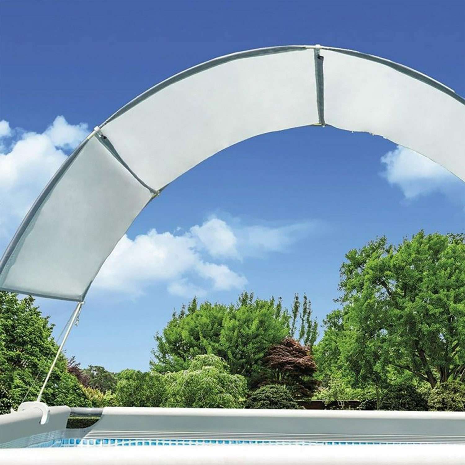Тент-навес INTEX для прямоугольных и овальных бассейнов - фото 5