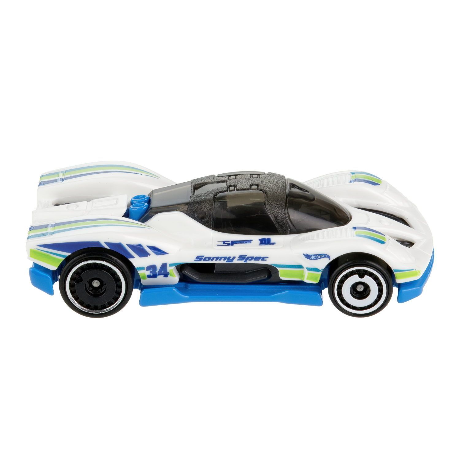 Автомобиль Hot Wheels Group C Fantasy 1:64 белый 62810 - фото 3