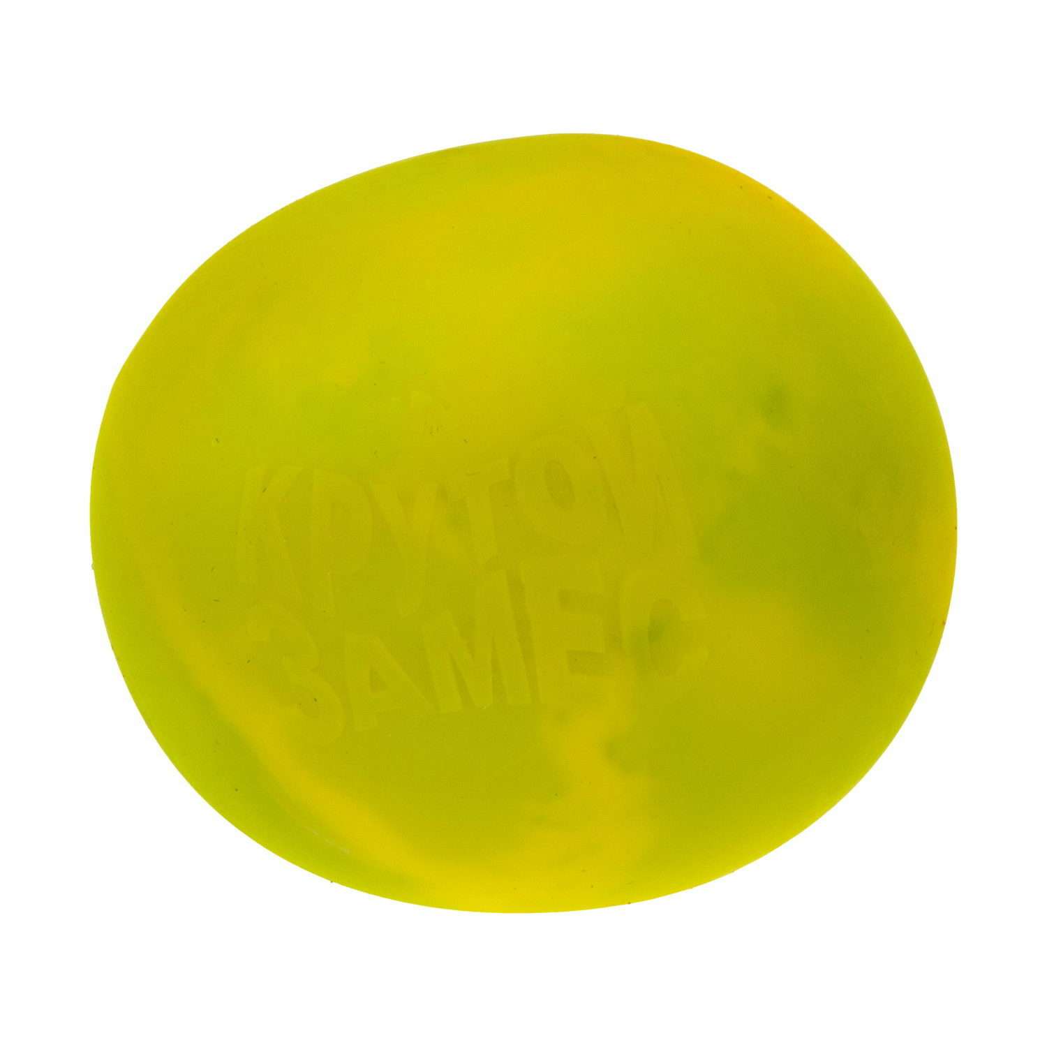 Игрушка-антистрес Крутой замес Шар жёлтый 10см меняет цвет - фото 1
