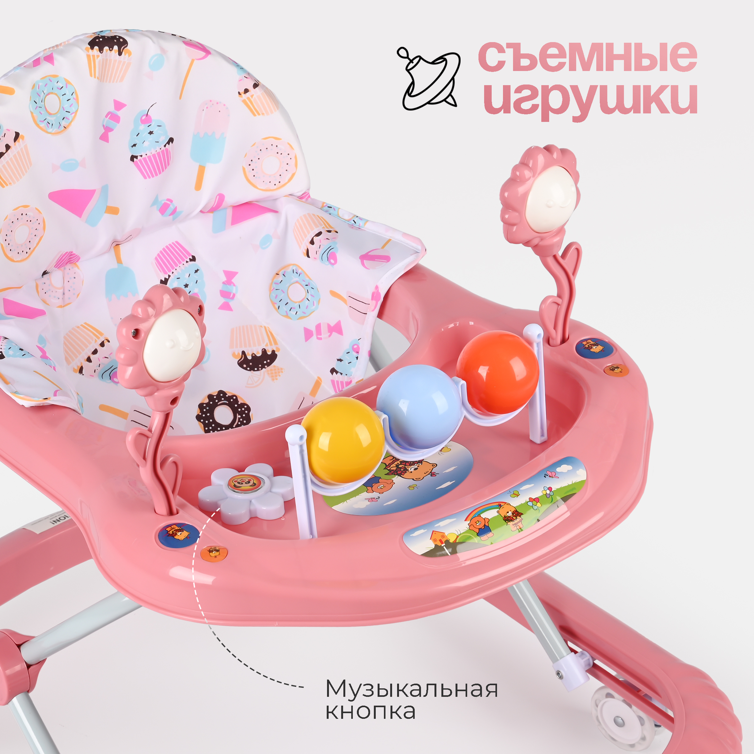 Детские ходунки Tomix Little travel - фото 2