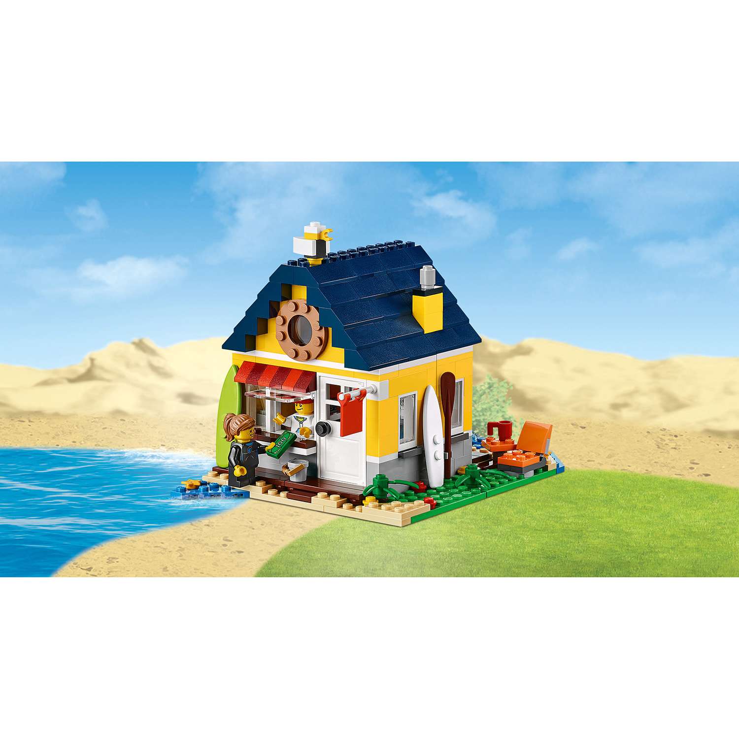 Конструктор LEGO Creator Домик на пляже (31035) - фото 6