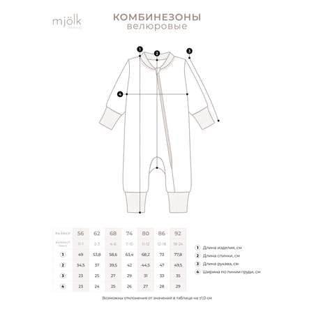 Комбинезон утепленный Mjolk