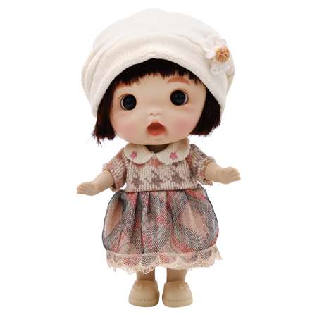 Кукла Funky Toys в шапке и платье 18см FT0689328