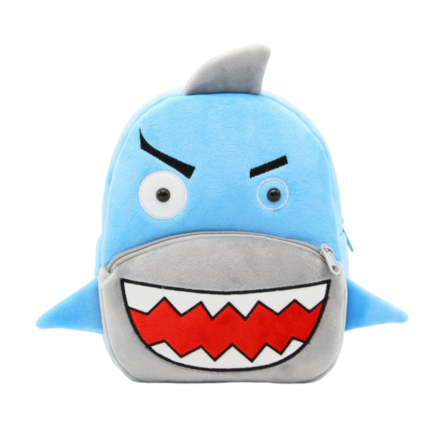 Рюкзак дошкольный акуленок PIFPAF KIDS голубой - фото 1