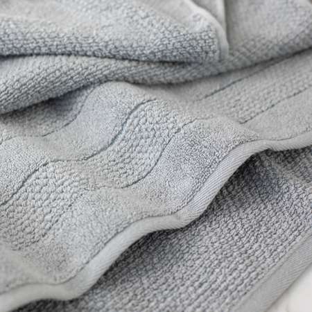 Набор полотенец Verossa Milano оттенок Холодный серый 2 предмета 70x140 см и 50x90 см