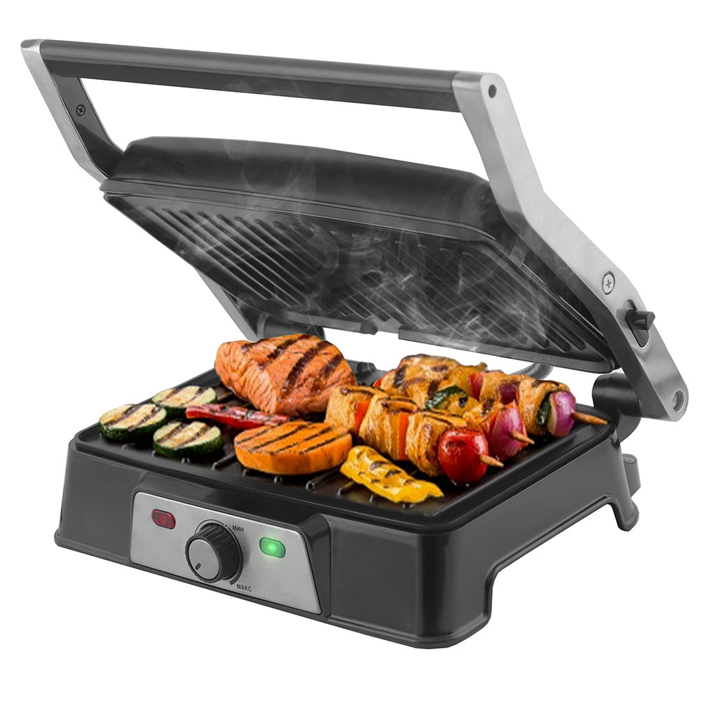 Электрический пресс-гриль ENDEVER GRILLMASTER 220 купить по цене 3809 ₽ в  интернет-магазине Детский мир