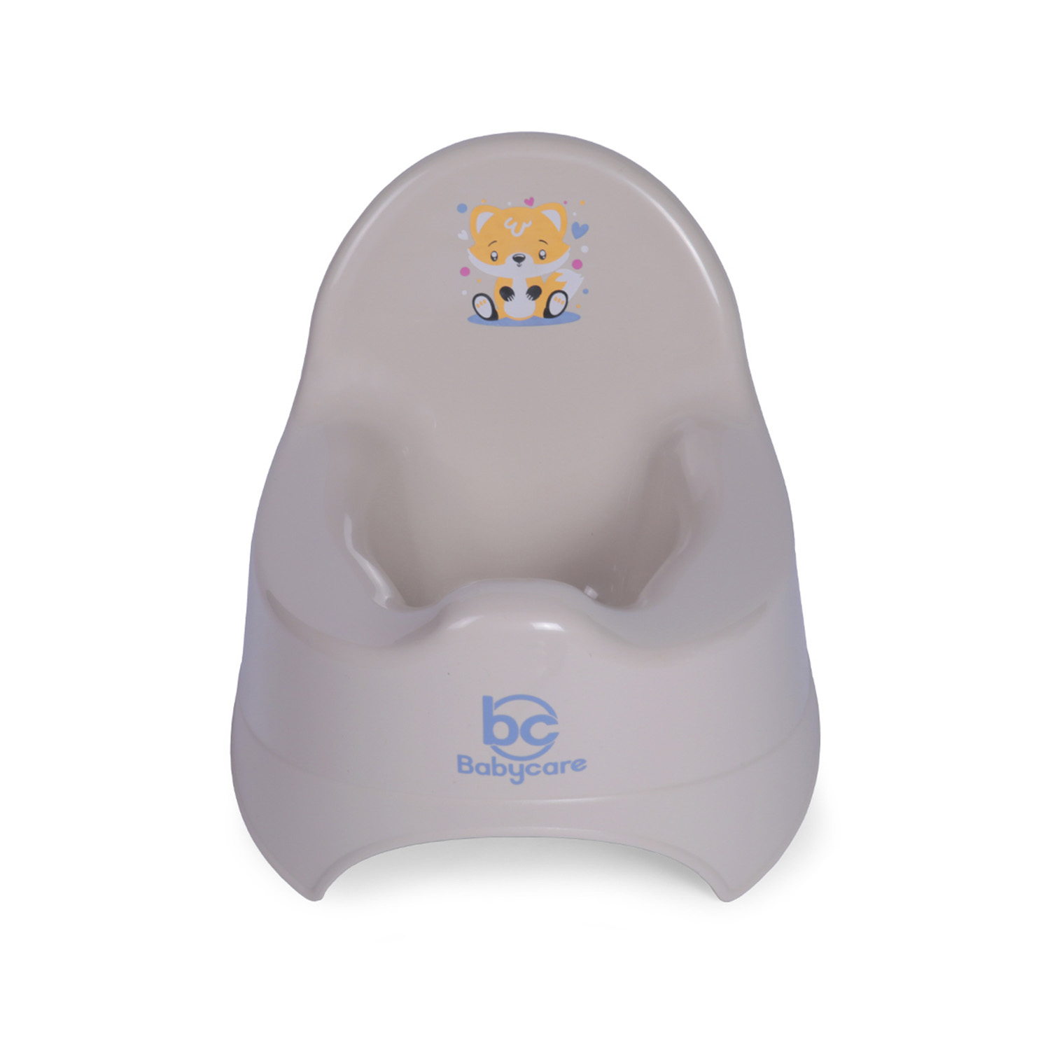 Горшок детский BabyCare Twinkle серый - фото 3