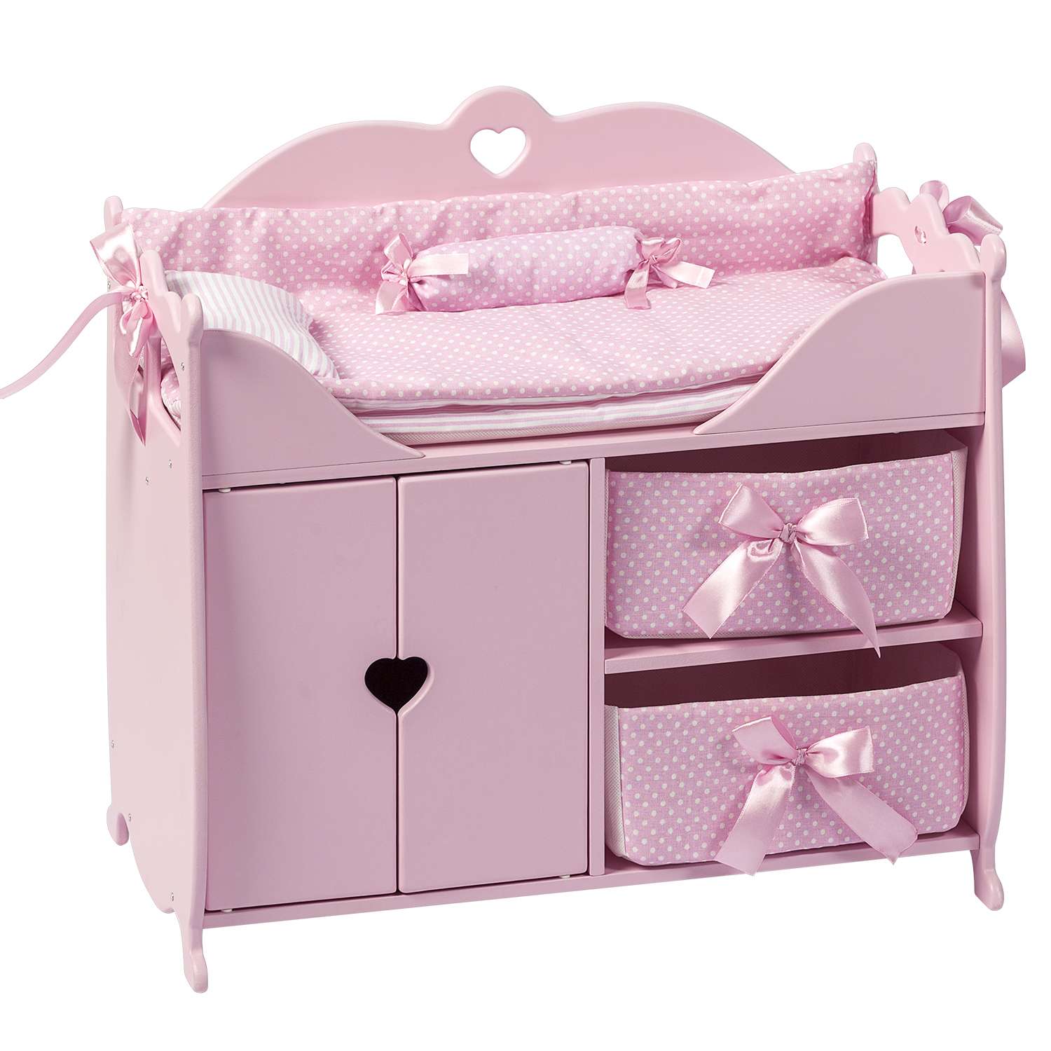 Мебель для кукол PAREMO Кроватка-шкаф Розовый PFD120-52 PFD120-52 - фото 1