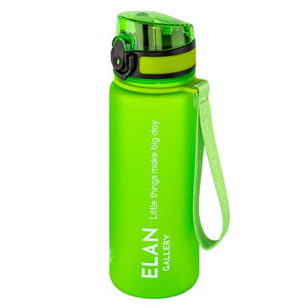 Бутылка для воды Elan Gallery 500 мл Style Matte ярко-зеленая