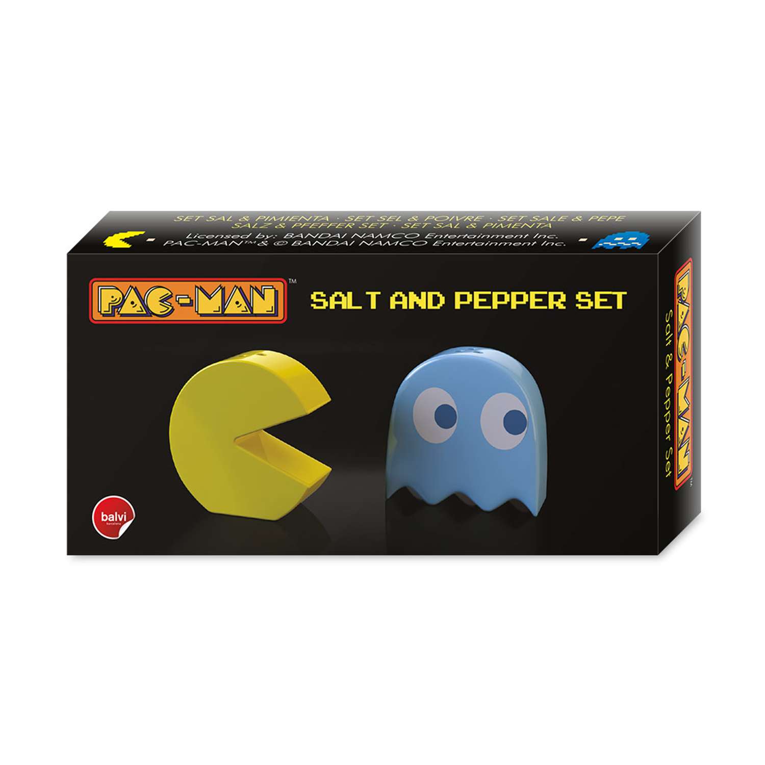 Набор Balvi Pac-Man Солонка и перечница - фото 3