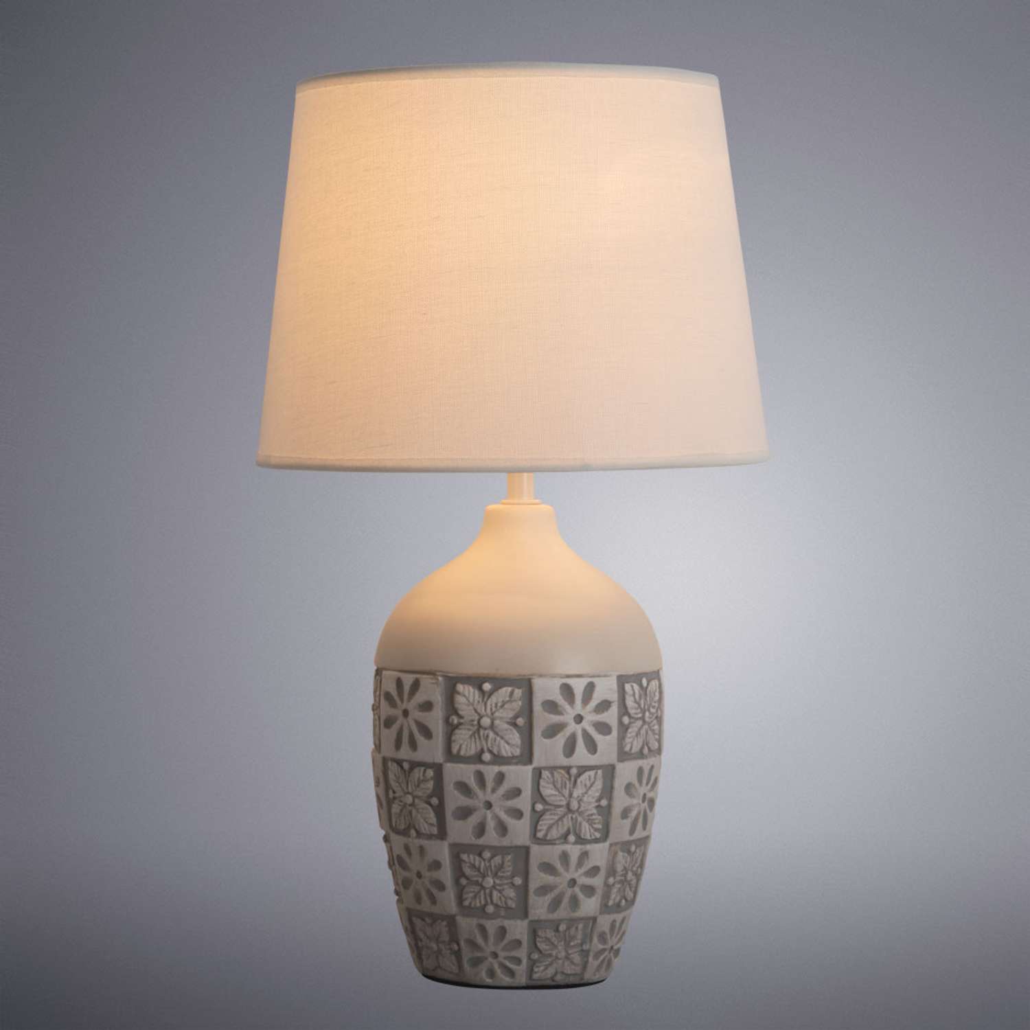 Настольная лампа ARTE LAMP Twilly A4237LT-1GY - фото 2