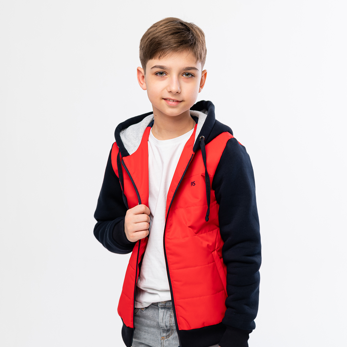 Куртка RODOS М-222_Детская(М)/Красный_синий - фото 7