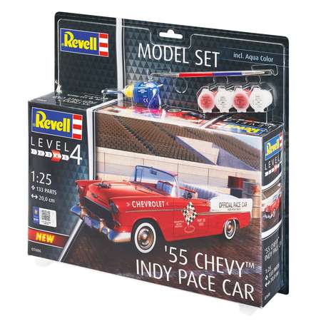 Сборная модель Revell Автомобиль 55 Chevy Indy Pace Car