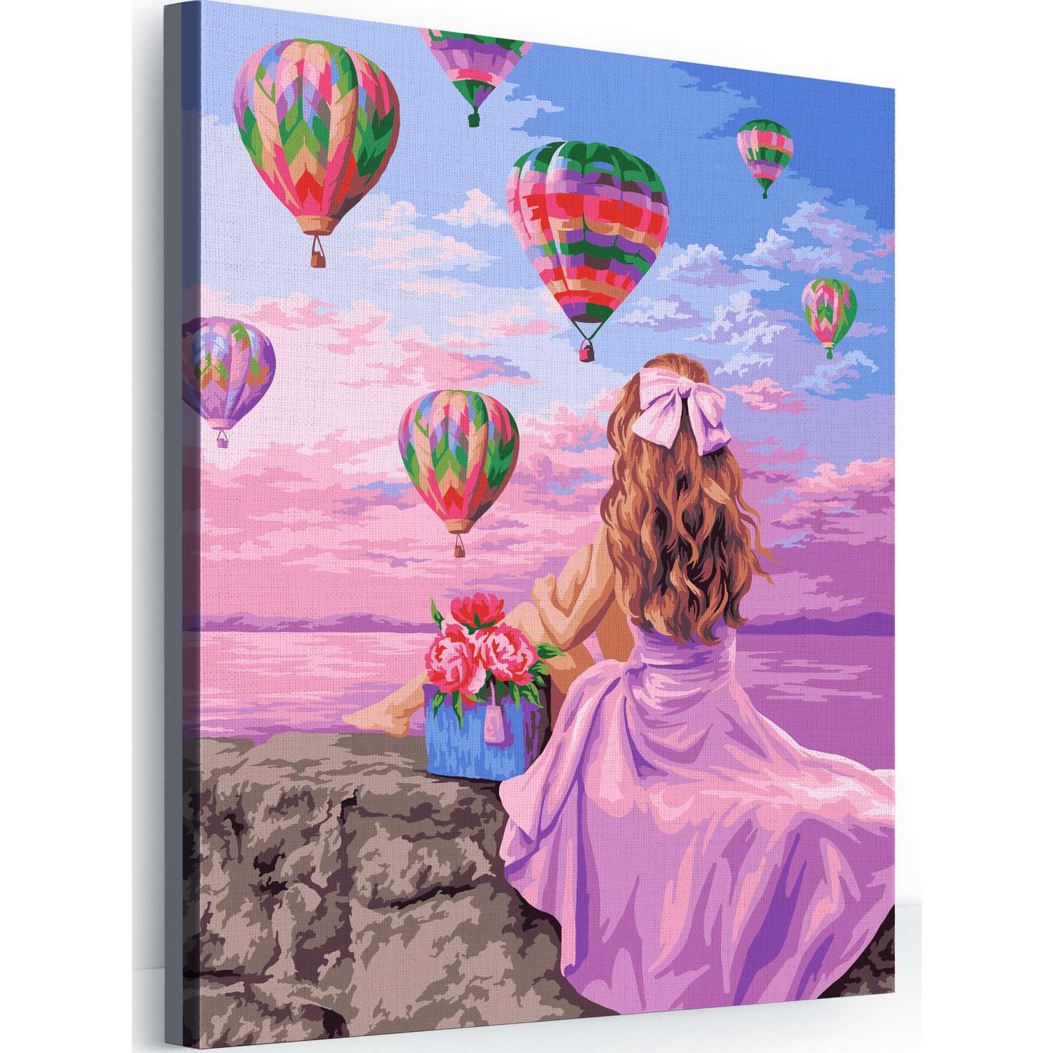 Картина по номерам Hobby Paint NN041 Воздушные шары 40*50 - фото 2