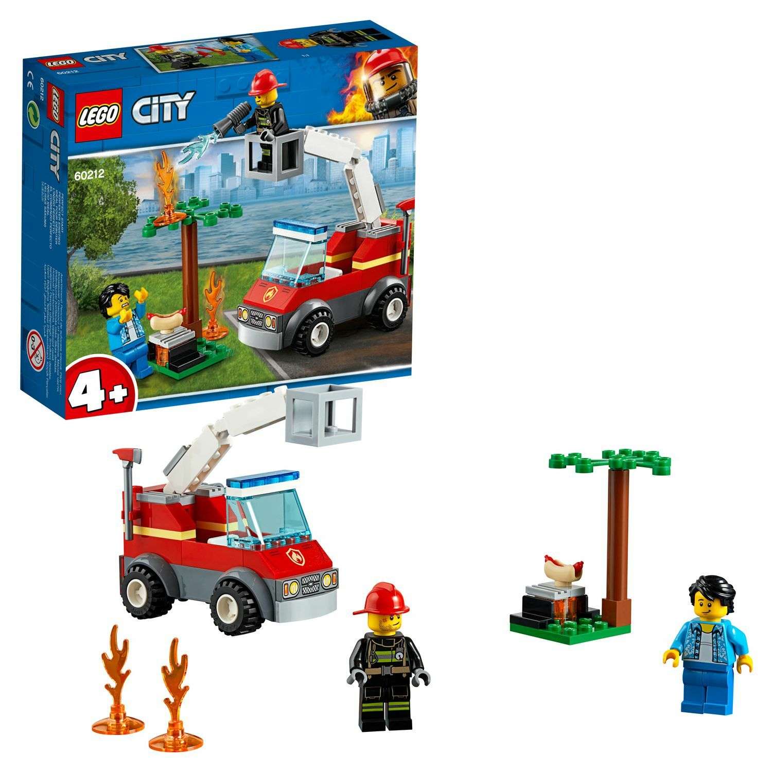Конструктор LEGO City Fire Пожар на пикнике 60212 - фото 1