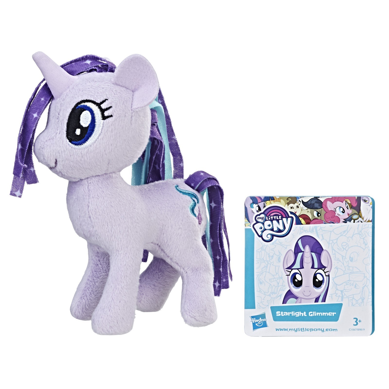 Игрушка мягкая My Little Pony Пони Глиммер с волосами C1067EU4 купить по  цене 199 ₽ в интернет-магазине Детский мир