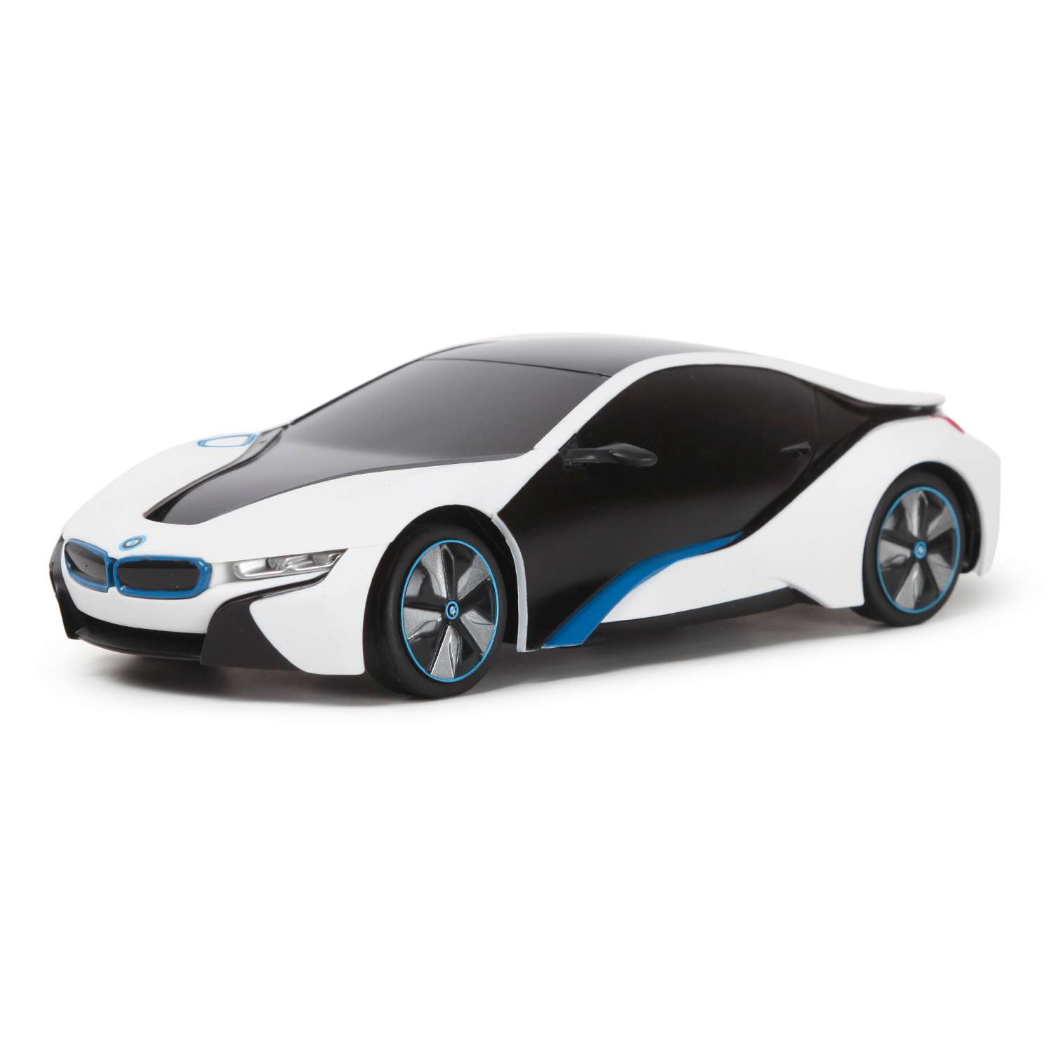 Машина Rastar РУ 1:24 BMW I8 UV Photochromic Series Белая-Желтая 48400-UV - фото 3