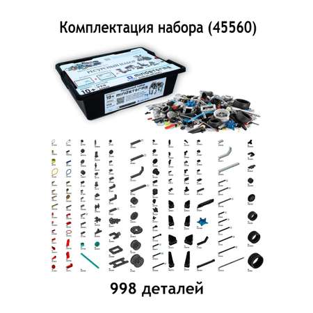 Конструктор MINDSTORMS EV3 ROBO MASTER Ресурсный набор 45560