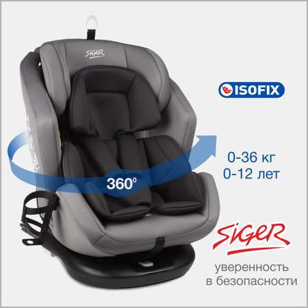 Автокресло SIGER 0+/1/2/3 (0-36 кг)