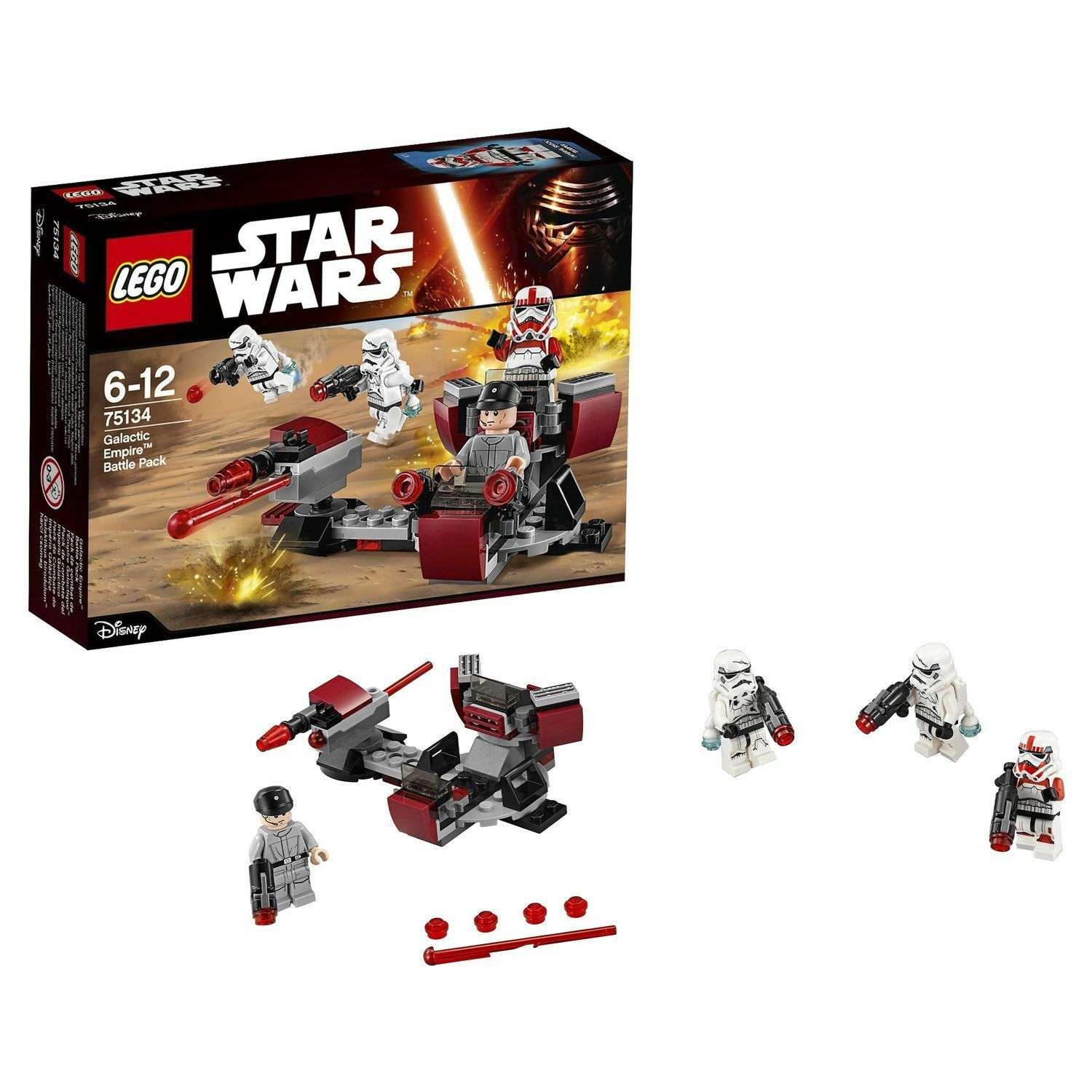 Конструктор LEGO Star Wars TM Боевой набор Галактической Империи™ (75134) - фото 1