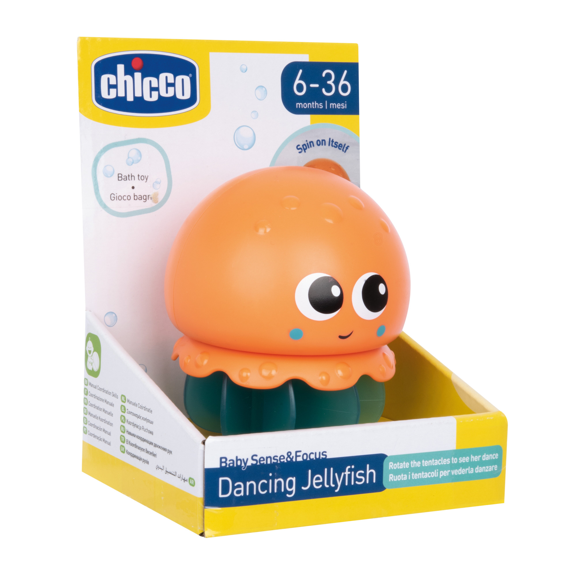 Игрушка для ванной Chicco Танцующая медуза 00011902000000 - фото 4