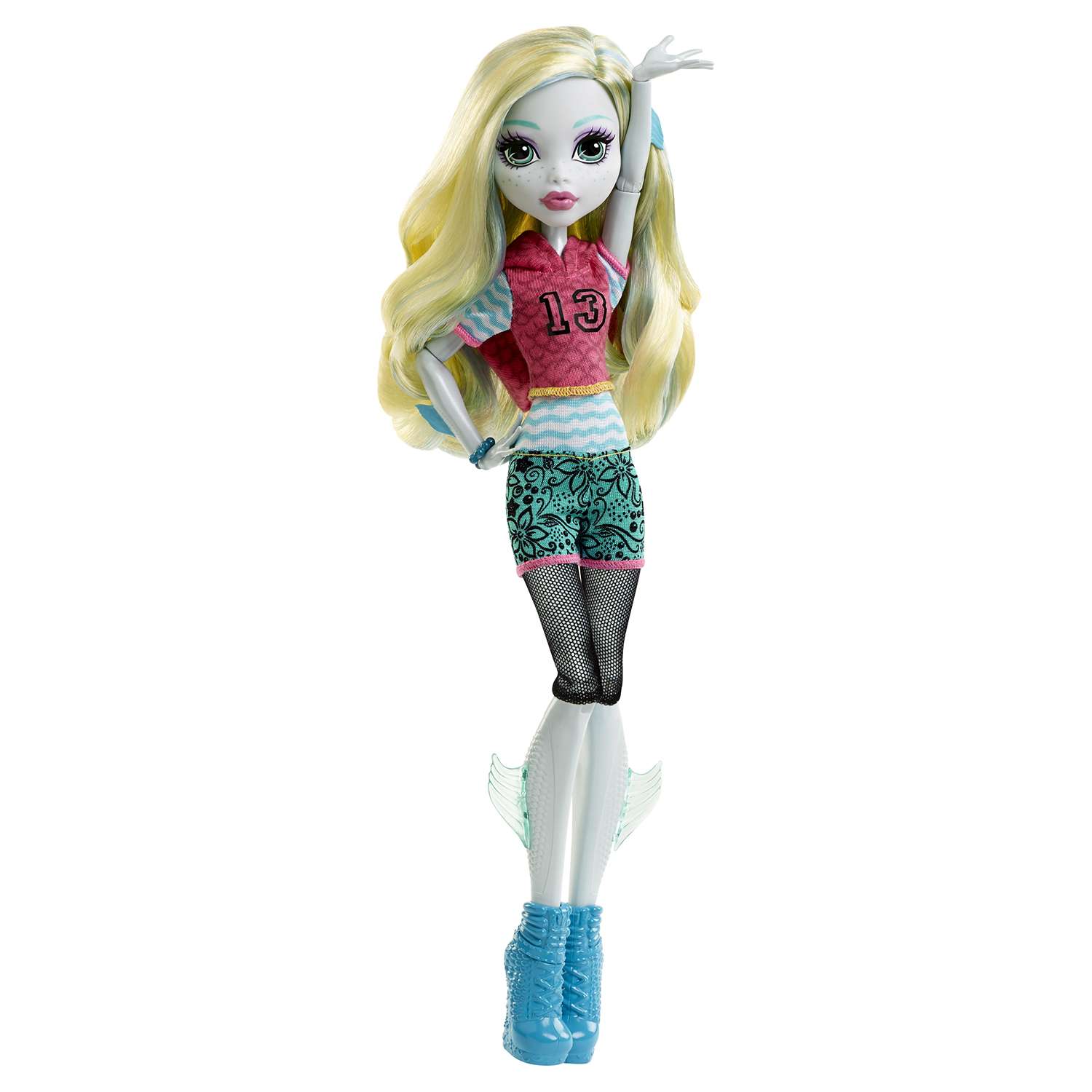 Кукла Monster High Monster High В модном наряде Лагуна Блю DVH25 DNW97 - фото 1