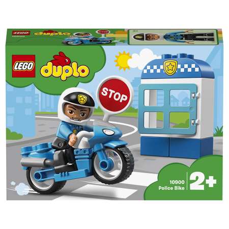 Конструктор LEGO DUPLO Town Полицейский мотоцикл 10900